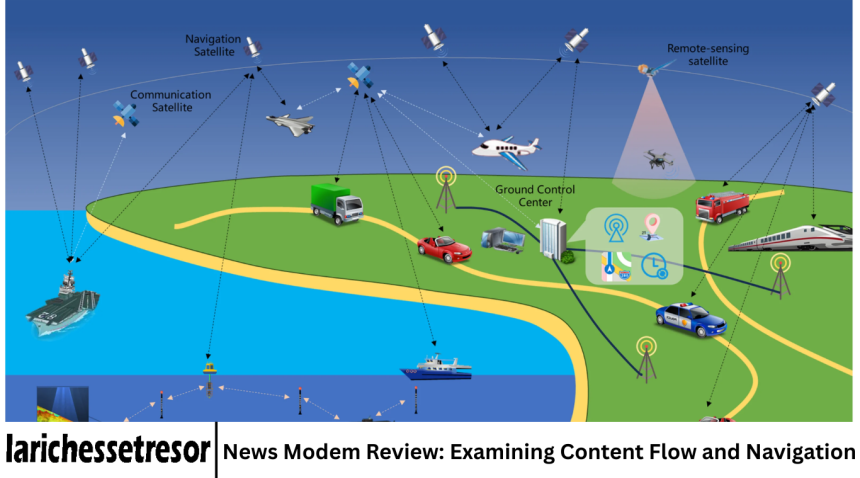 News Modem Review: Examining Content Flow and Navigation