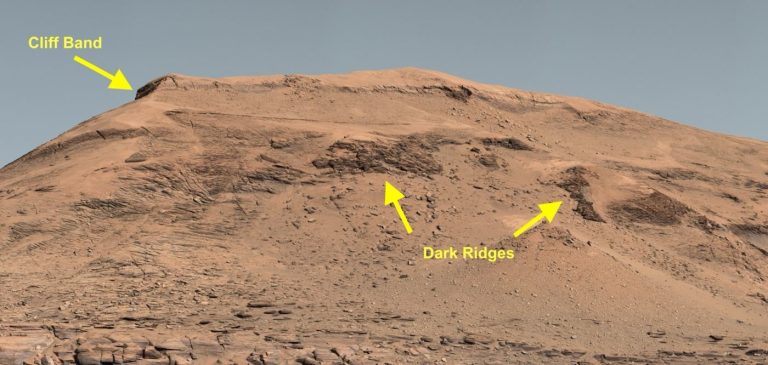 red rocky martian surface under a pale sky